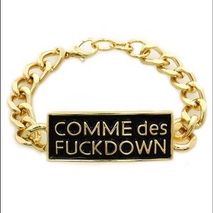 🌟 COMME DES F*CKDOWN UNIQUE FASHION BRACELET *NWT